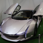 セルロースナノファイバー（CNF）　コンセプト車 NCV　人とくるまのテクノロジー展2022名古屋　